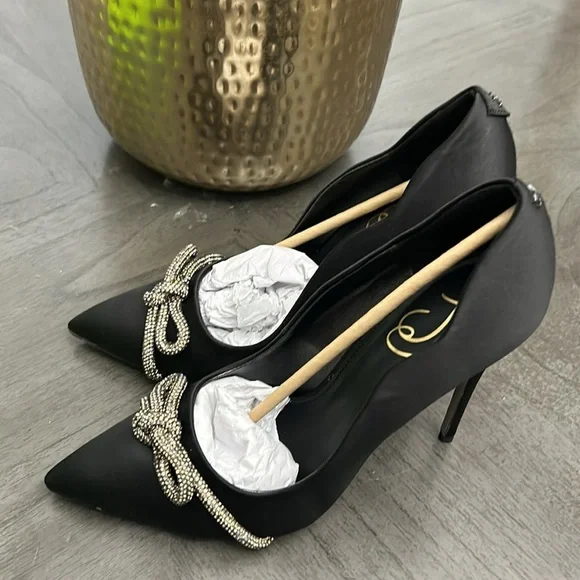 SAM EDELMAN  Deela Pointed Toe Heel Black - Picture 6 of 6